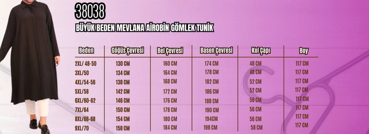 MEVLANA KETEN TUNİK