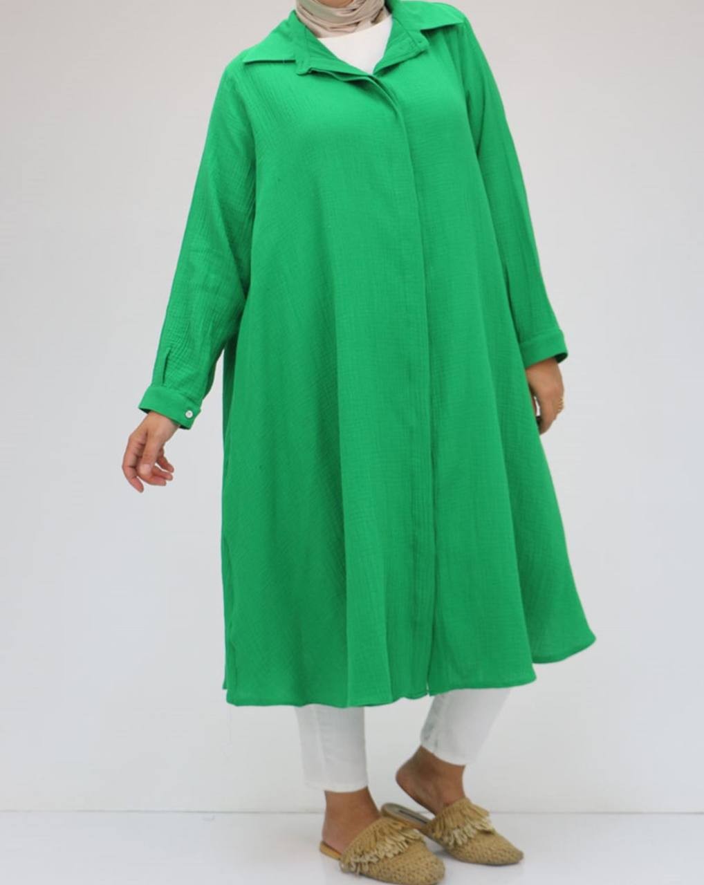48057 - MEVLANA MÜSLİN GÖMLEK 