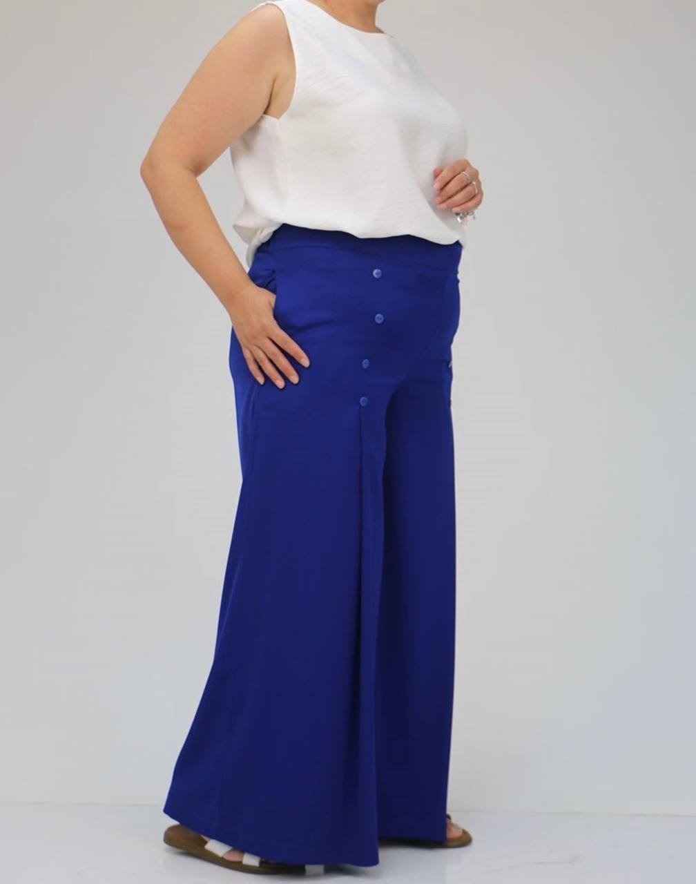 PİLELİ ETEK PANTOLON