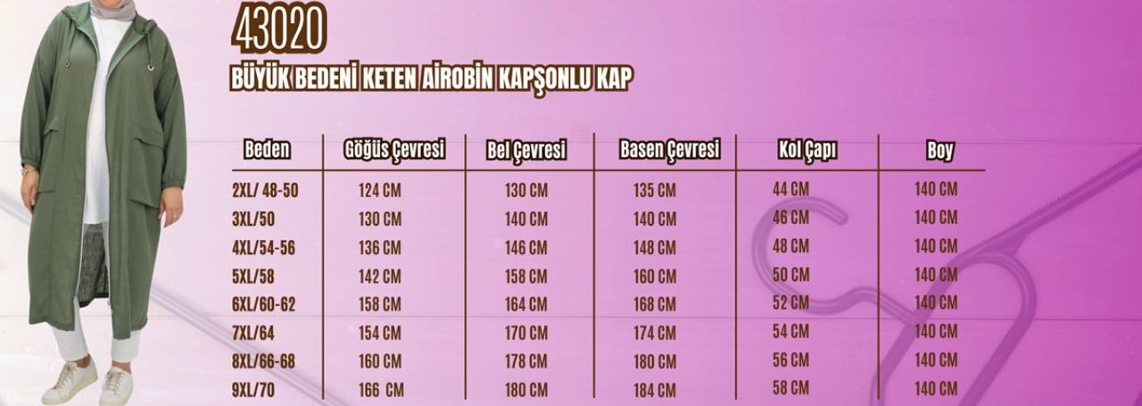 KAPŞONLU KETEN KAP