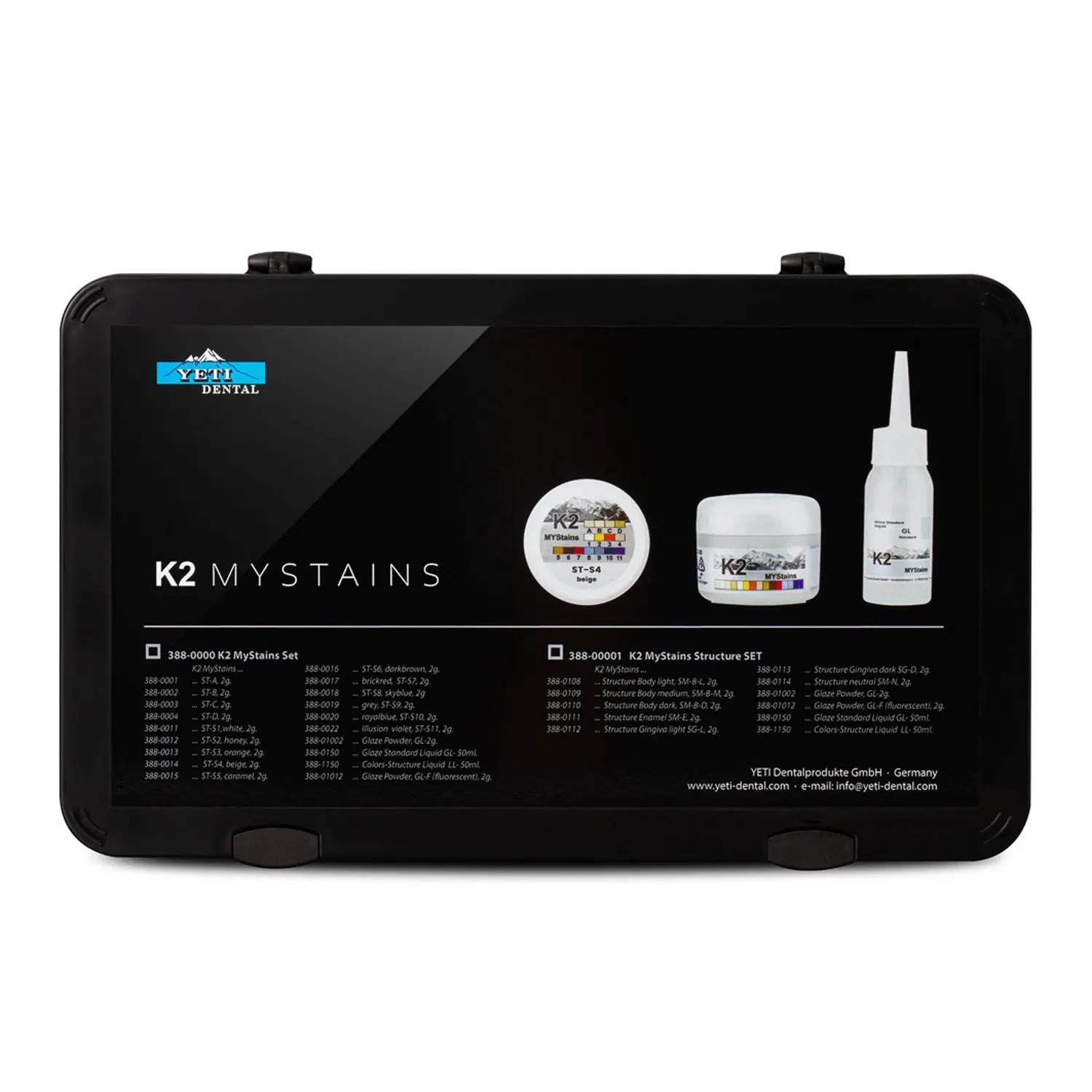 K2 MyStains Structure Set
