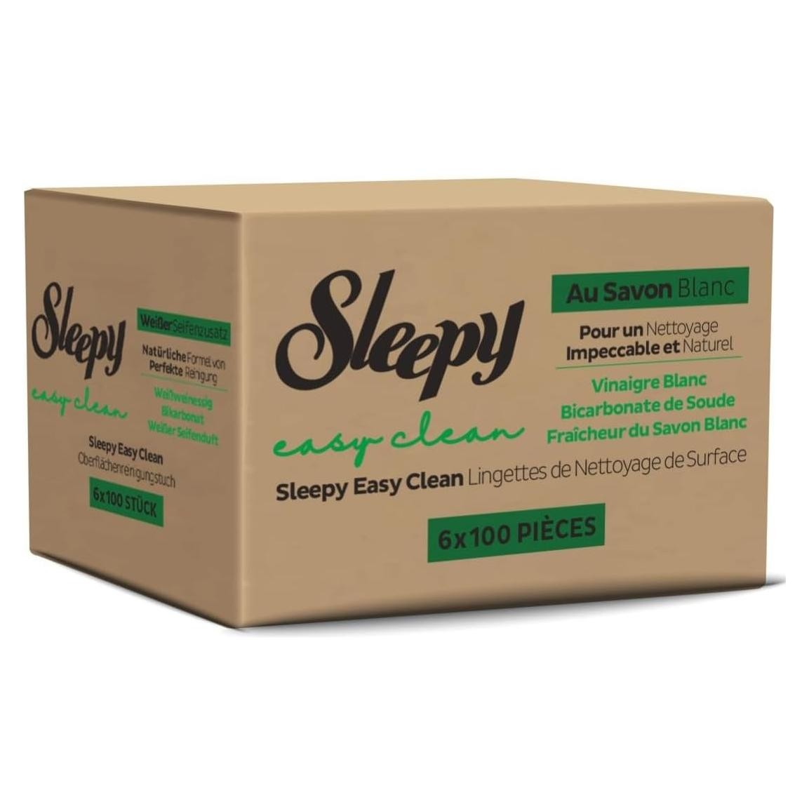 Sleepy | Lingettes Easy Clean Savon Blanc Sleepy