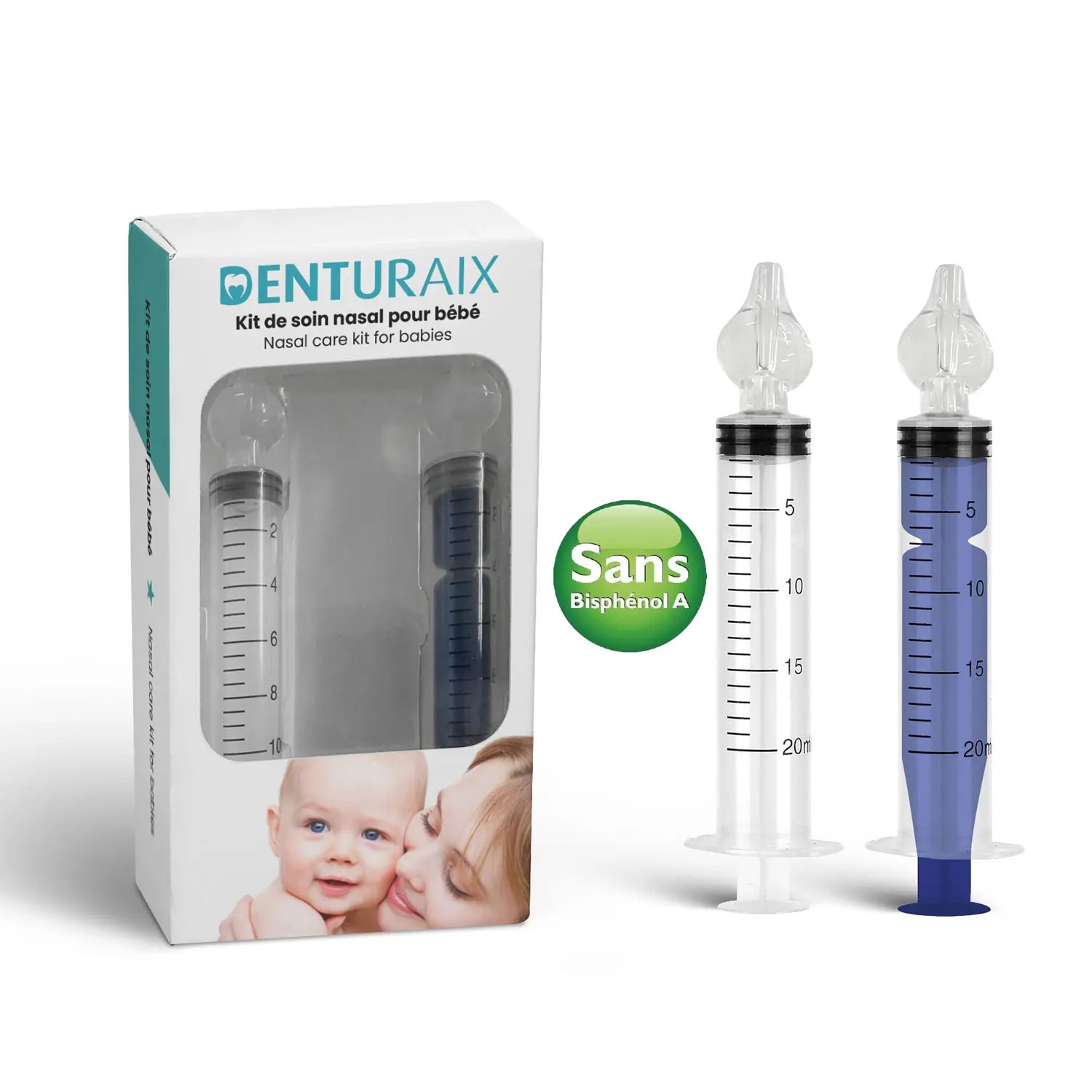 Denturaix | Kit Seringue nasale pour bébé