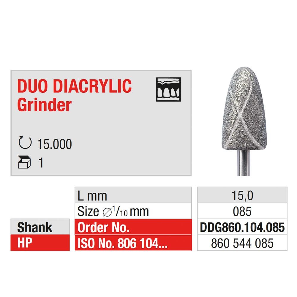 EDENTA | ED-DDG860.104.085 – Fraise diamantée de modelage