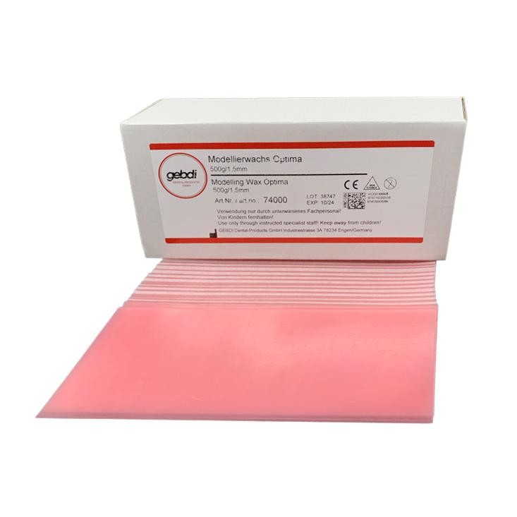 GEBDI DENTAL | Cire en plaques Optima 2.5kg