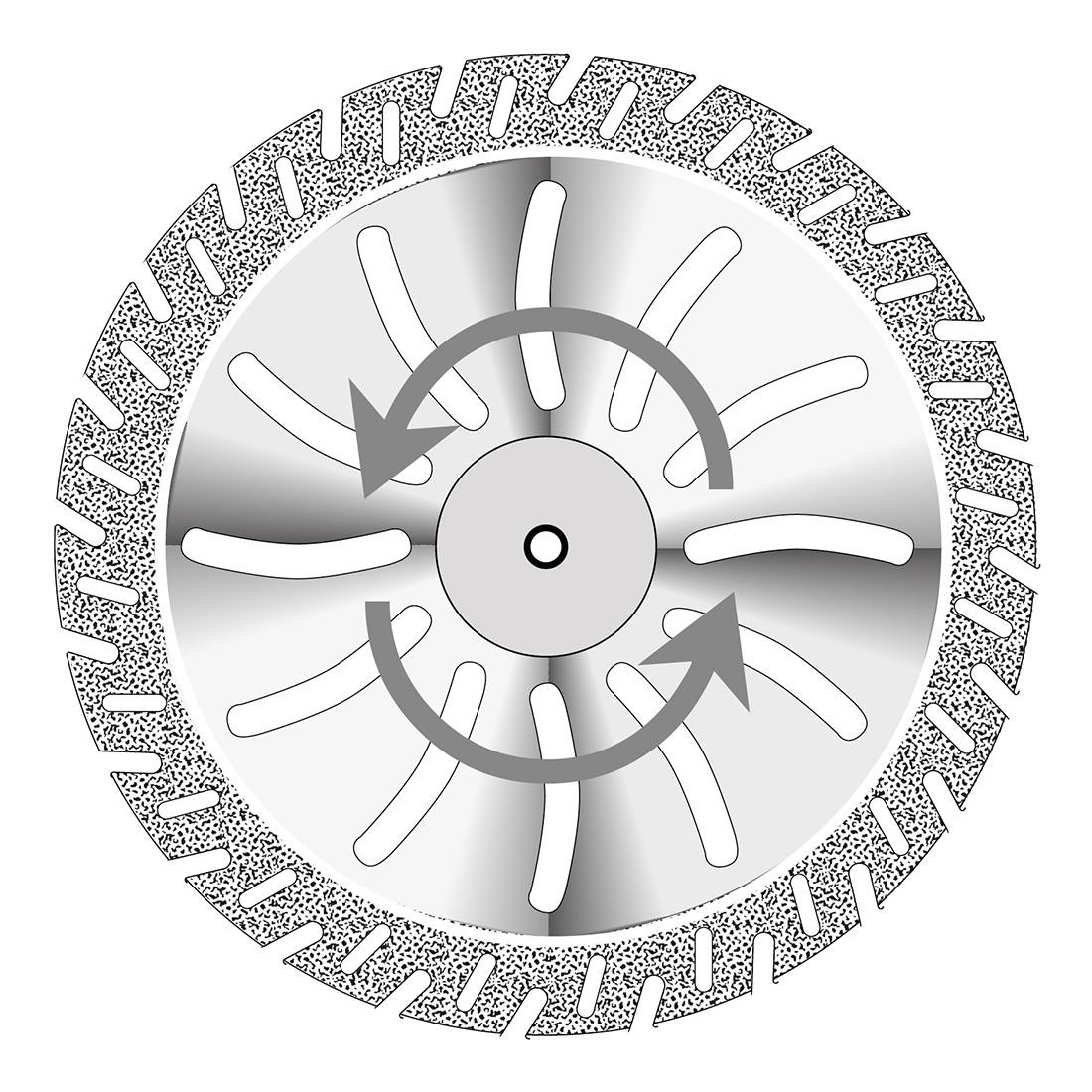 EDENTA | ED-365.524.450 HP – Disque diamanté FLEX