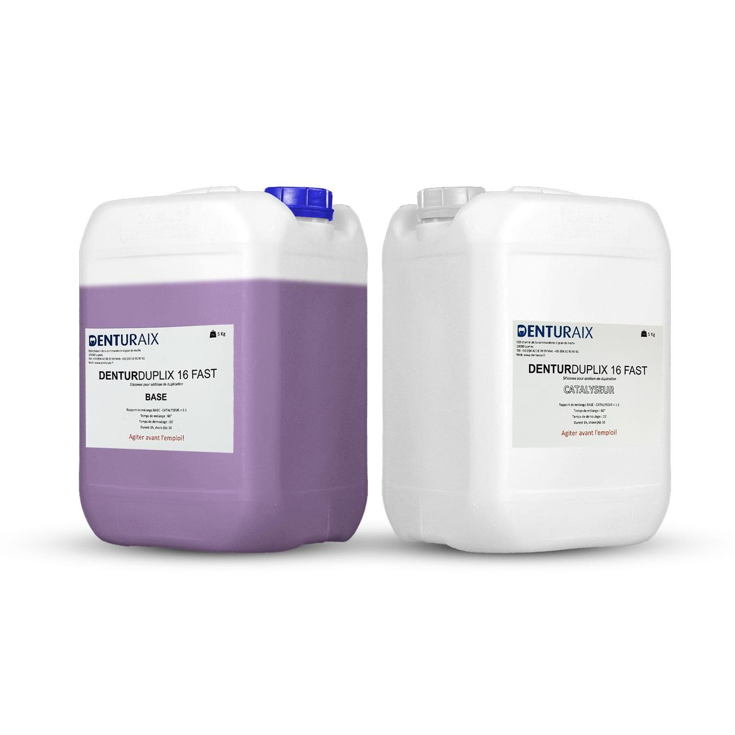Denturaix | Silicone DENTURDUPLIX Shore 16 (5Kg+5Kg)