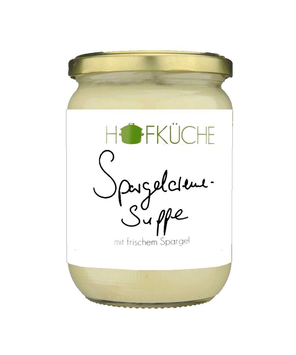 Spargelcremesuppe vegetarisch - Hofküche