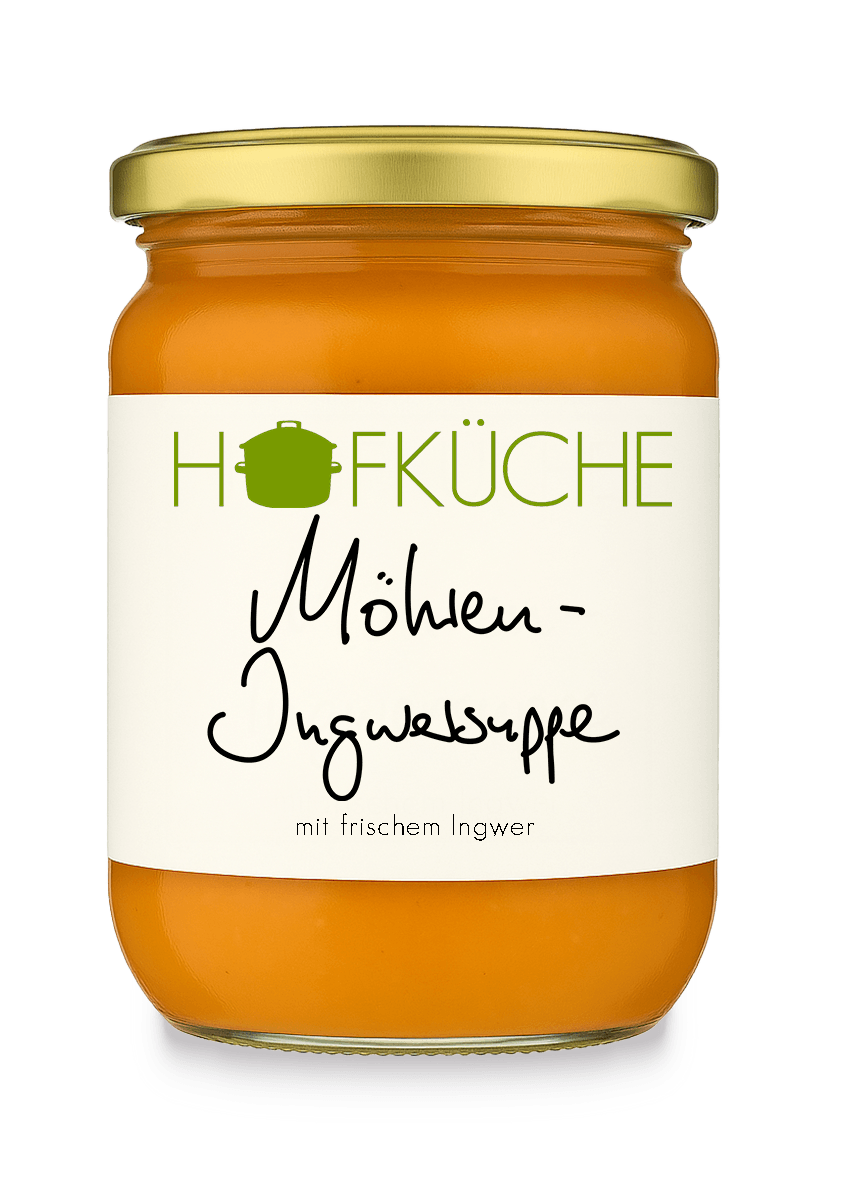 Möhren-Ingwersuppe vegetarisch- Hofküche