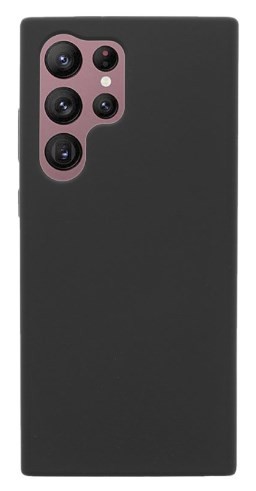 Liquid Silicone Case Cupertino UltiMag Samsung Galaxy S23 Ultra schwarz