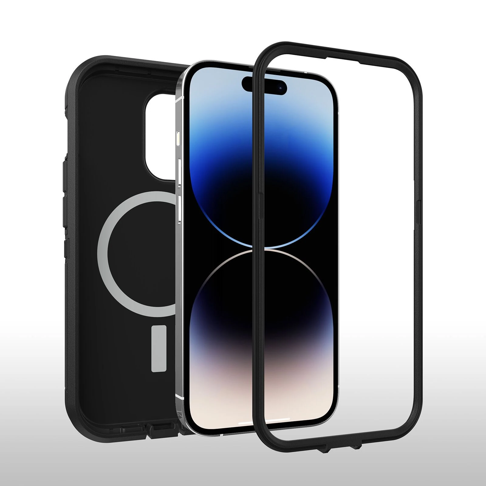 OtterBox Defender XT Hülle für iPhone 14 Pro schwarz