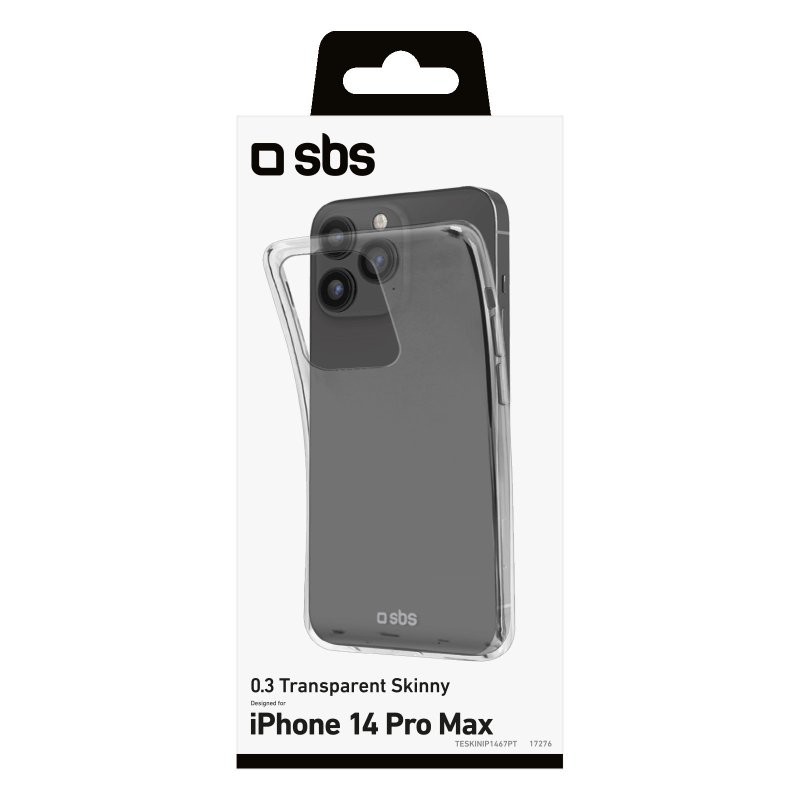Skinny Cover for iPhone 14 Pro Max, transparent