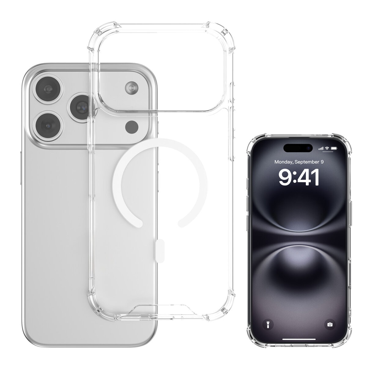 Hybrid Case Ibiza für Apple iPhone 17 Pro Max MagSafe-kompatibel