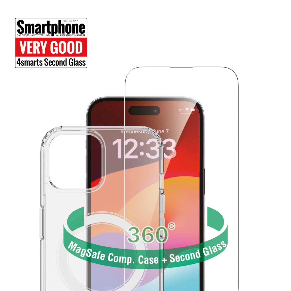 360° Premium Protection Set für Apple iPhone 15 Plus MagSafe-kompatibel