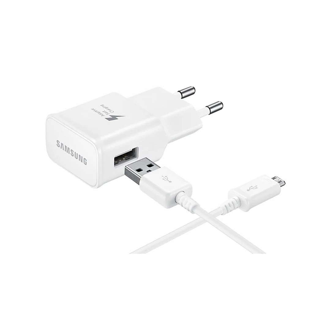 Samsung - EP-TA200 + Typ C Cable EP-DG970 - USB Charger- 2A - Weiß BULK