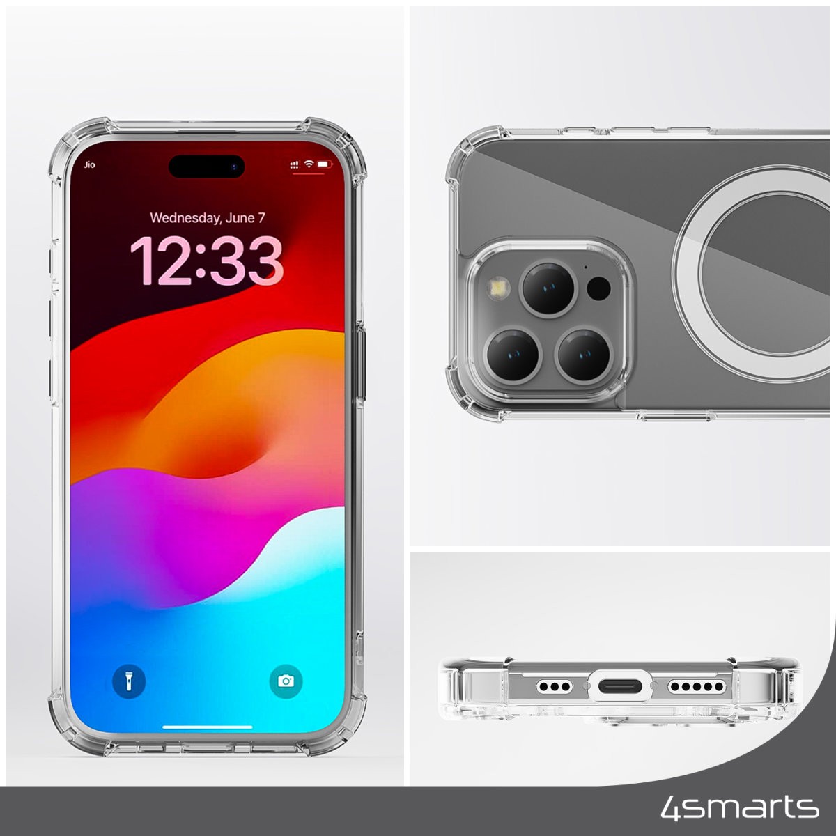 Hybrid Case Ibiza für Apple iPhone 15 Pro MagSafe-kompatibel