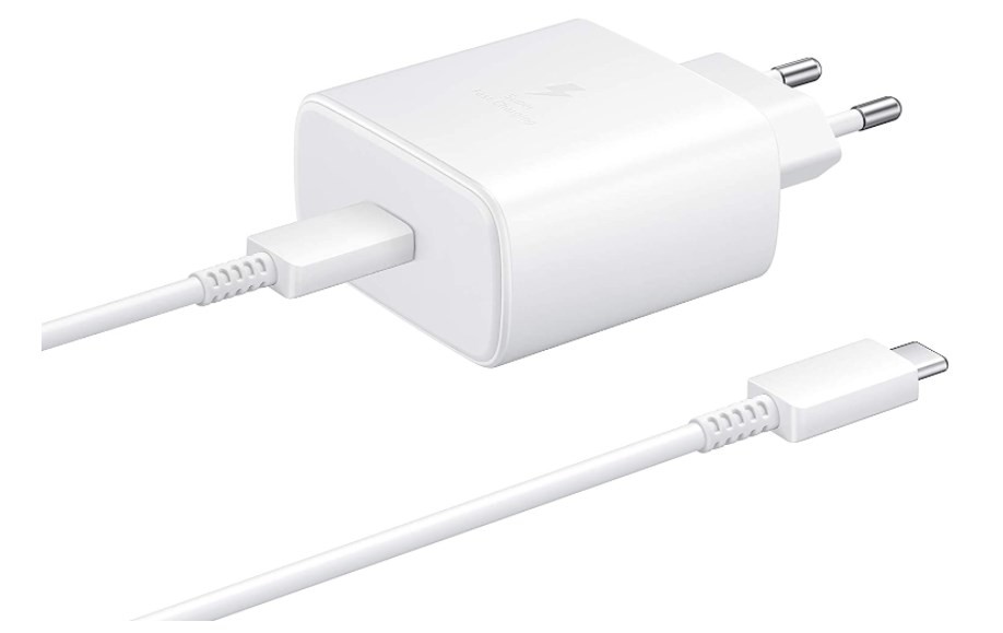 Samsung Wall Charger 15W + USB-C Datenkabel White
