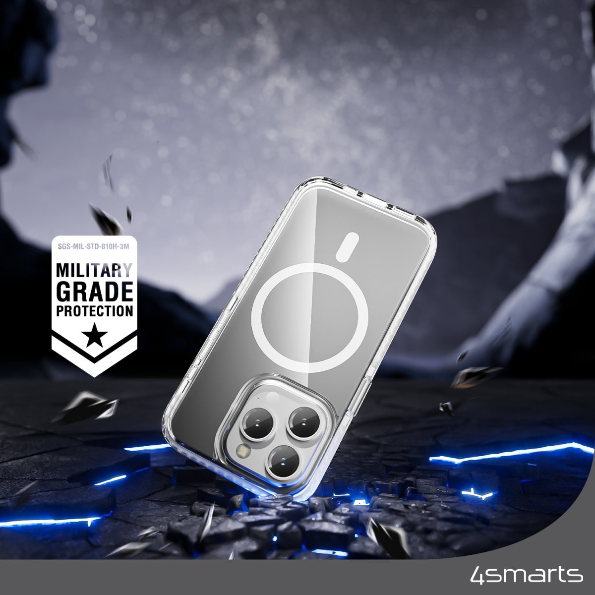 Hybrid Case Guard 3m Drop für Apple iPhone 15 Pro MagSafe-kompatibel