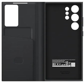 Samsung Galaxy S23 Ultra Smart View Wallet Case Black