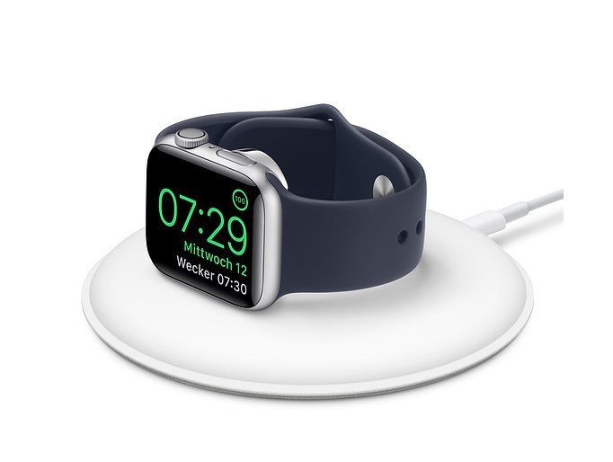 Apple magnetisches Ladedock für Watch weiß