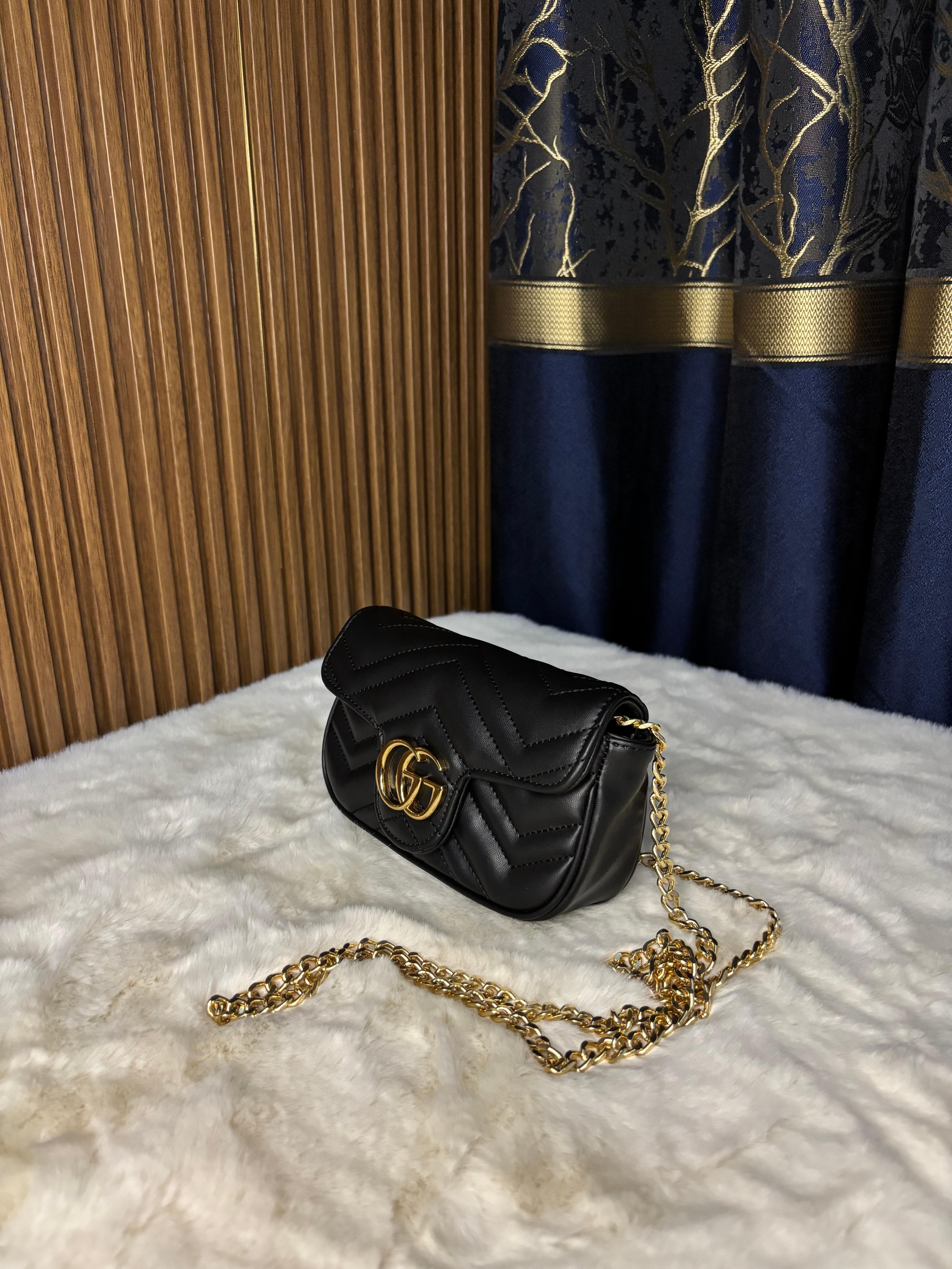 Gentă negru de lux