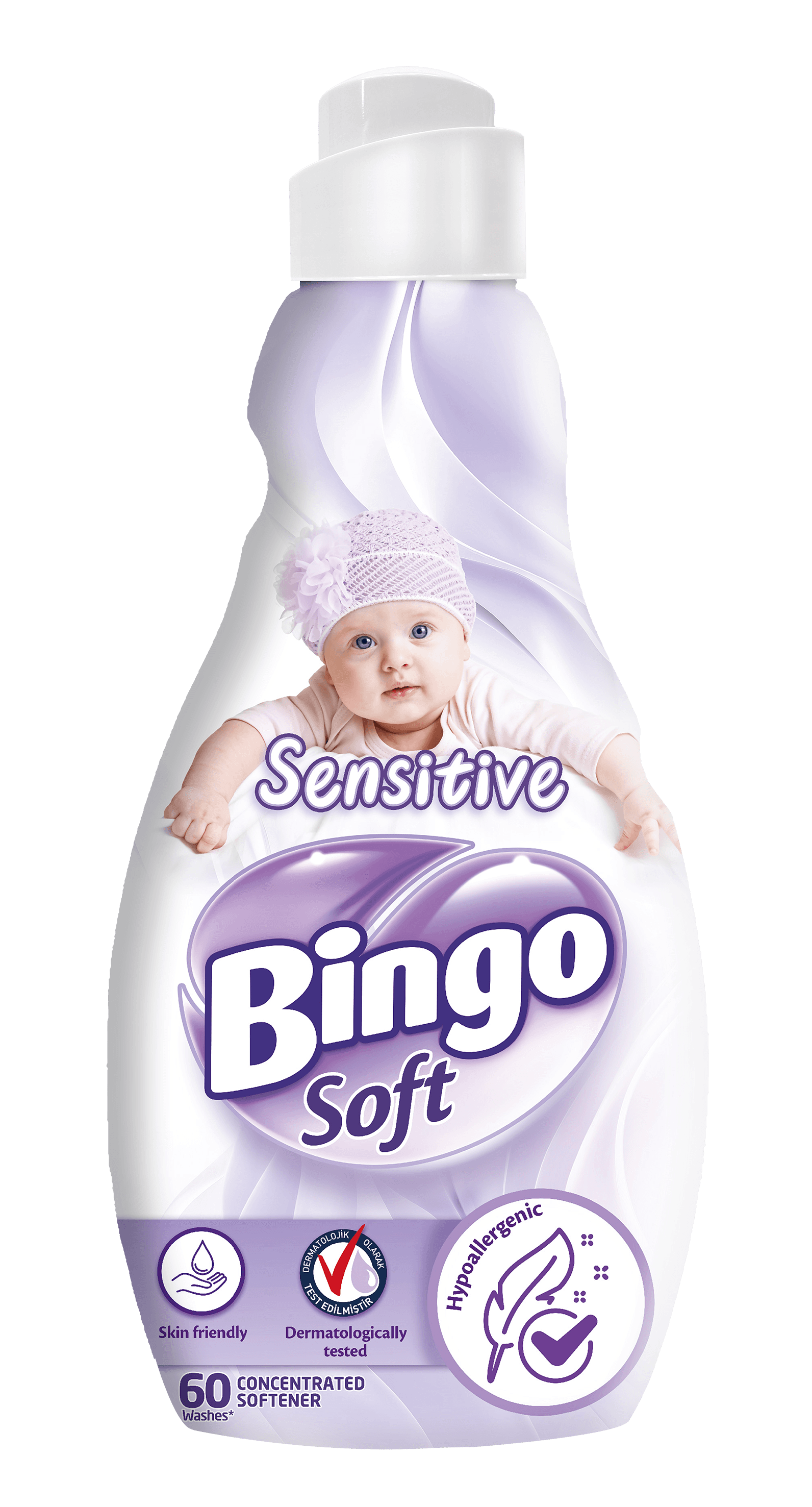 Weichspülkonzentrat Sensitive 60 Wäsche