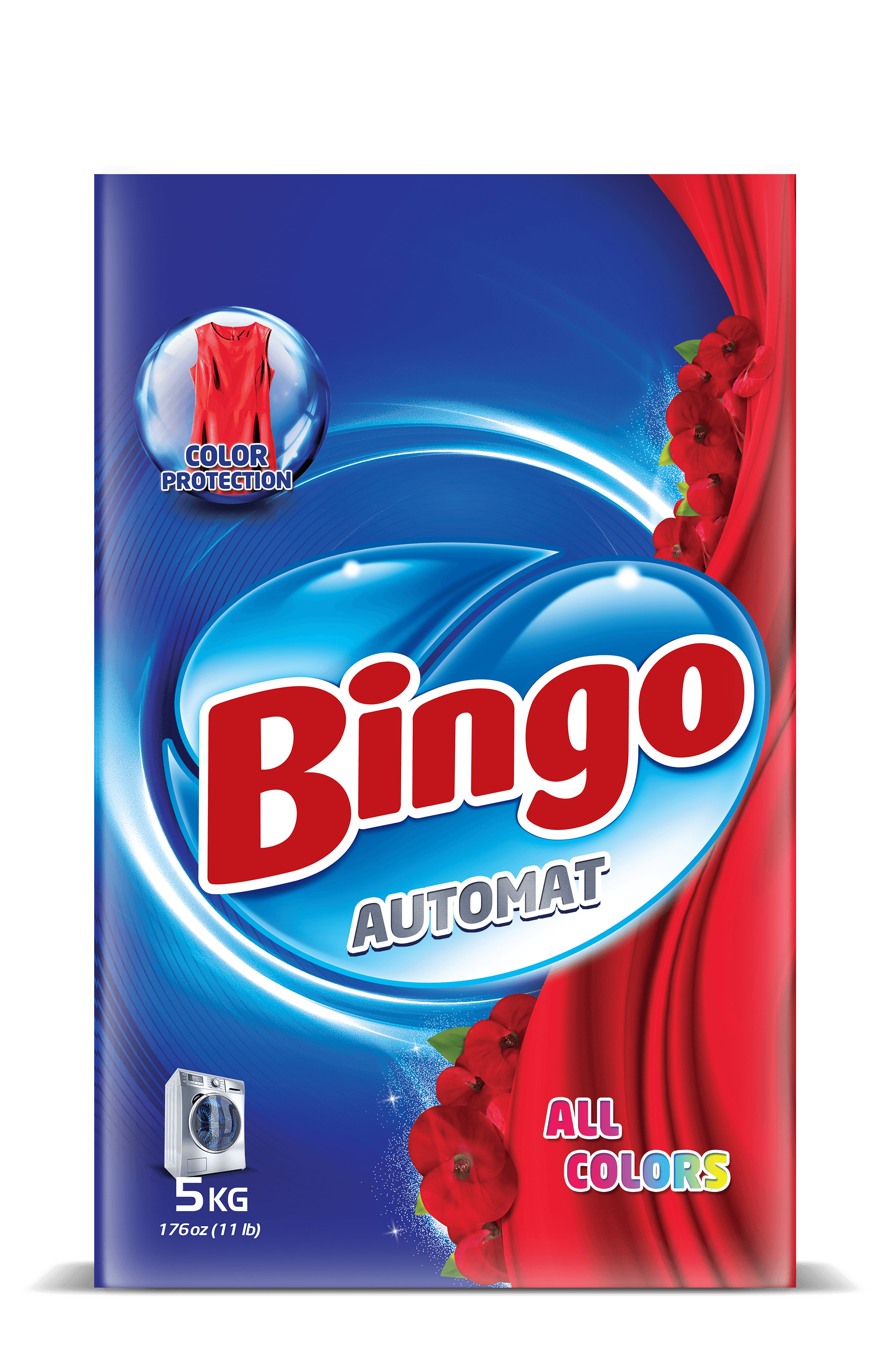 Automatische Waschmaschine Pulverwaschmittel All Colors 5 Kg