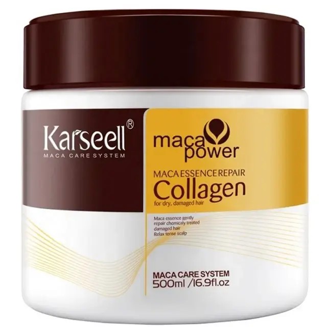 Karseell Collagen Hair Mask von Maca Power: Tiefenwirksame Reparatur für geschmeidiges, glänzendes Haar ✨