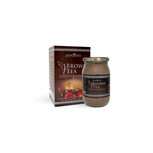Brown Tea in Jar
