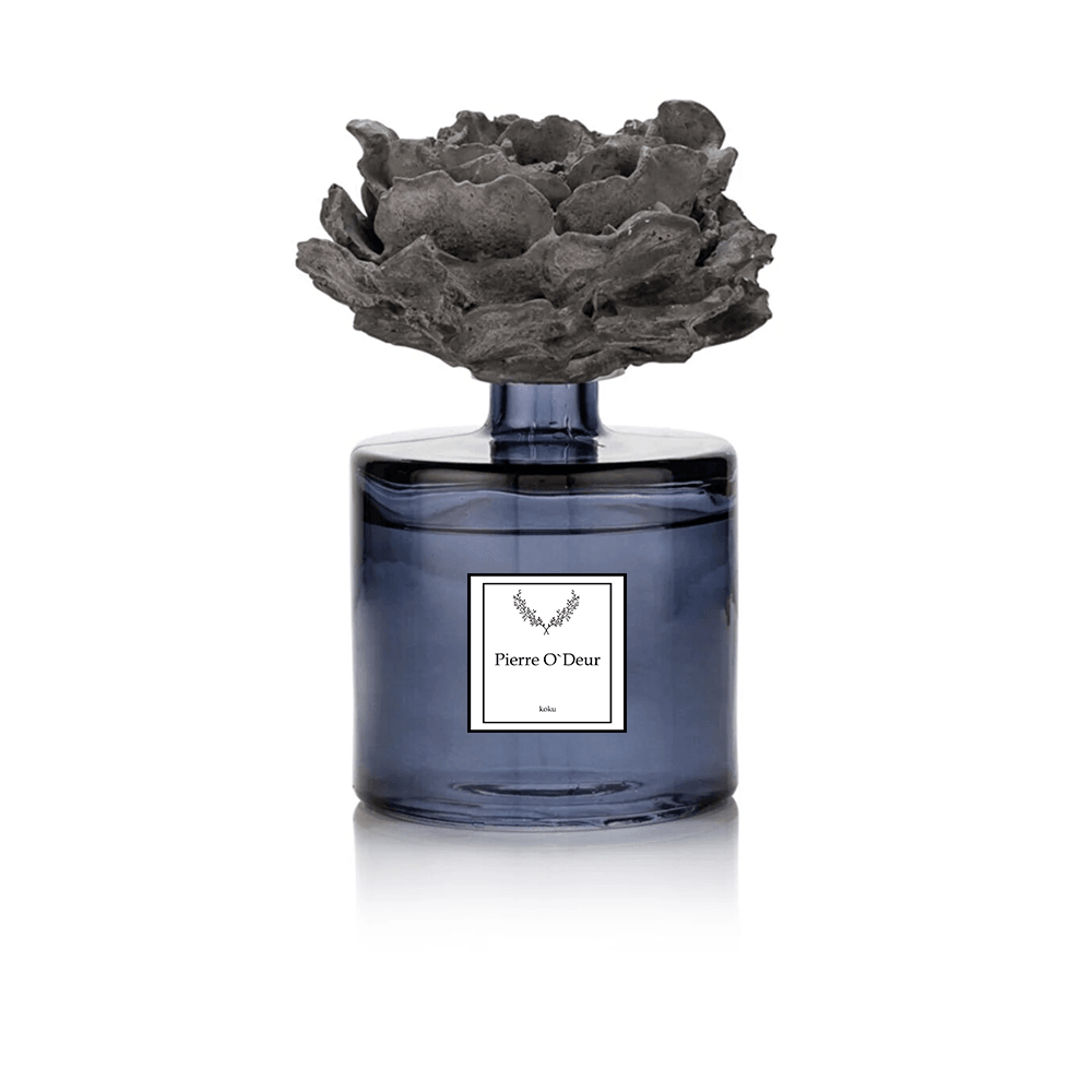 Black Vanillya - 500ml - Schwarze Rosenblüte - Blaue Flasche