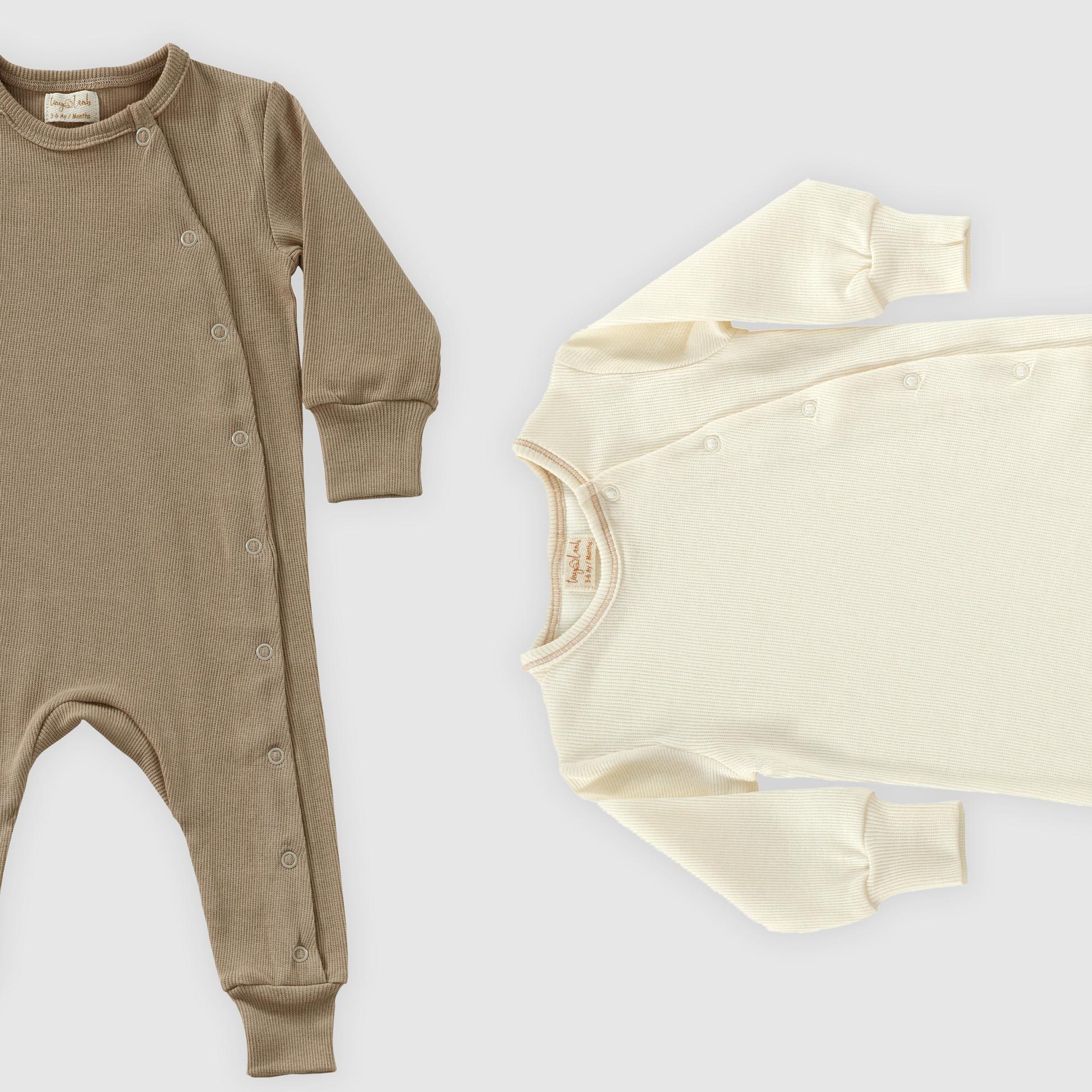 Native Organischer Baby Strampler 2er Set