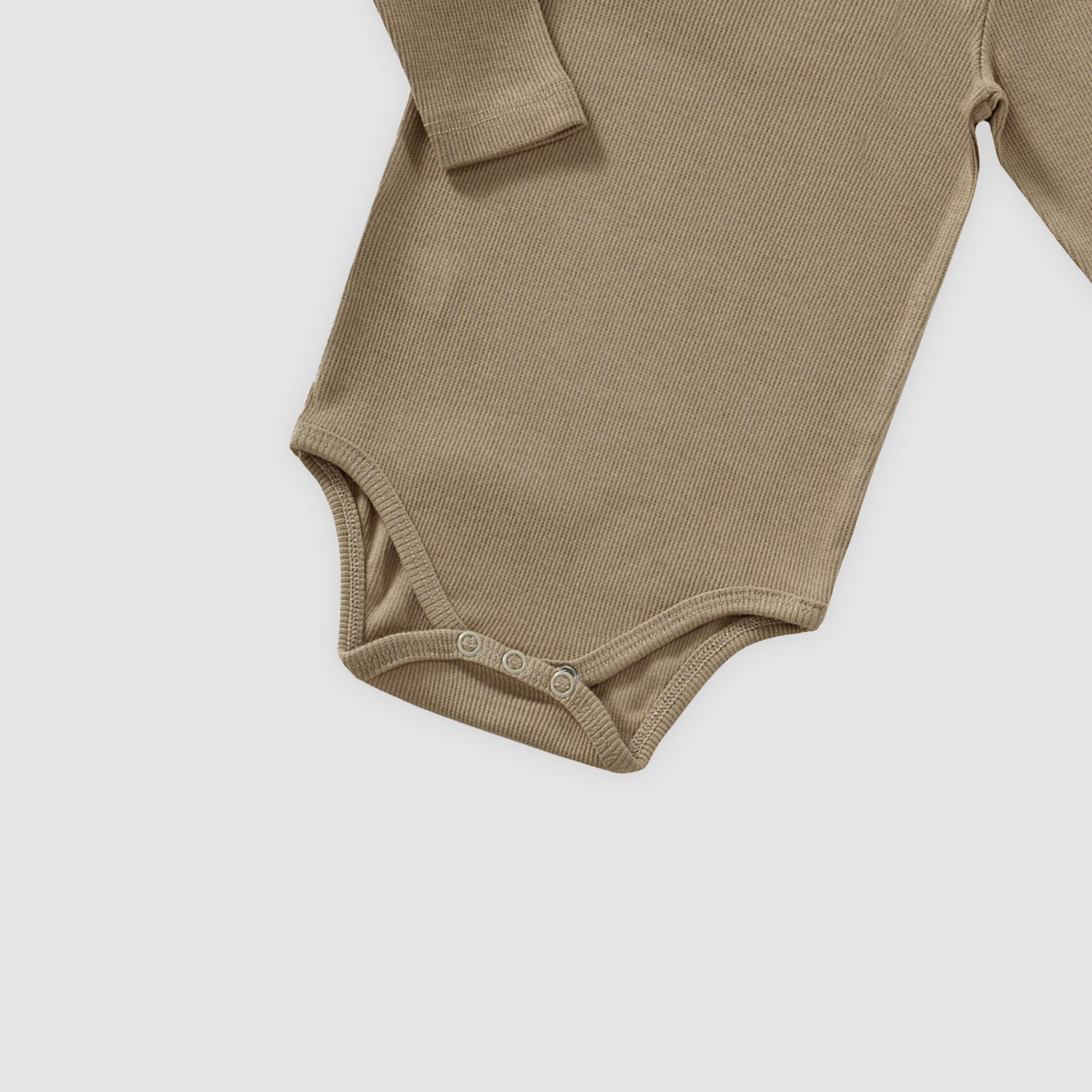 Flavor Langarm Bodysuits aus 100 % Bio Baumwolle 3er Set