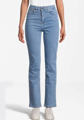 Elastische Slim-Fit-Jeans Blau