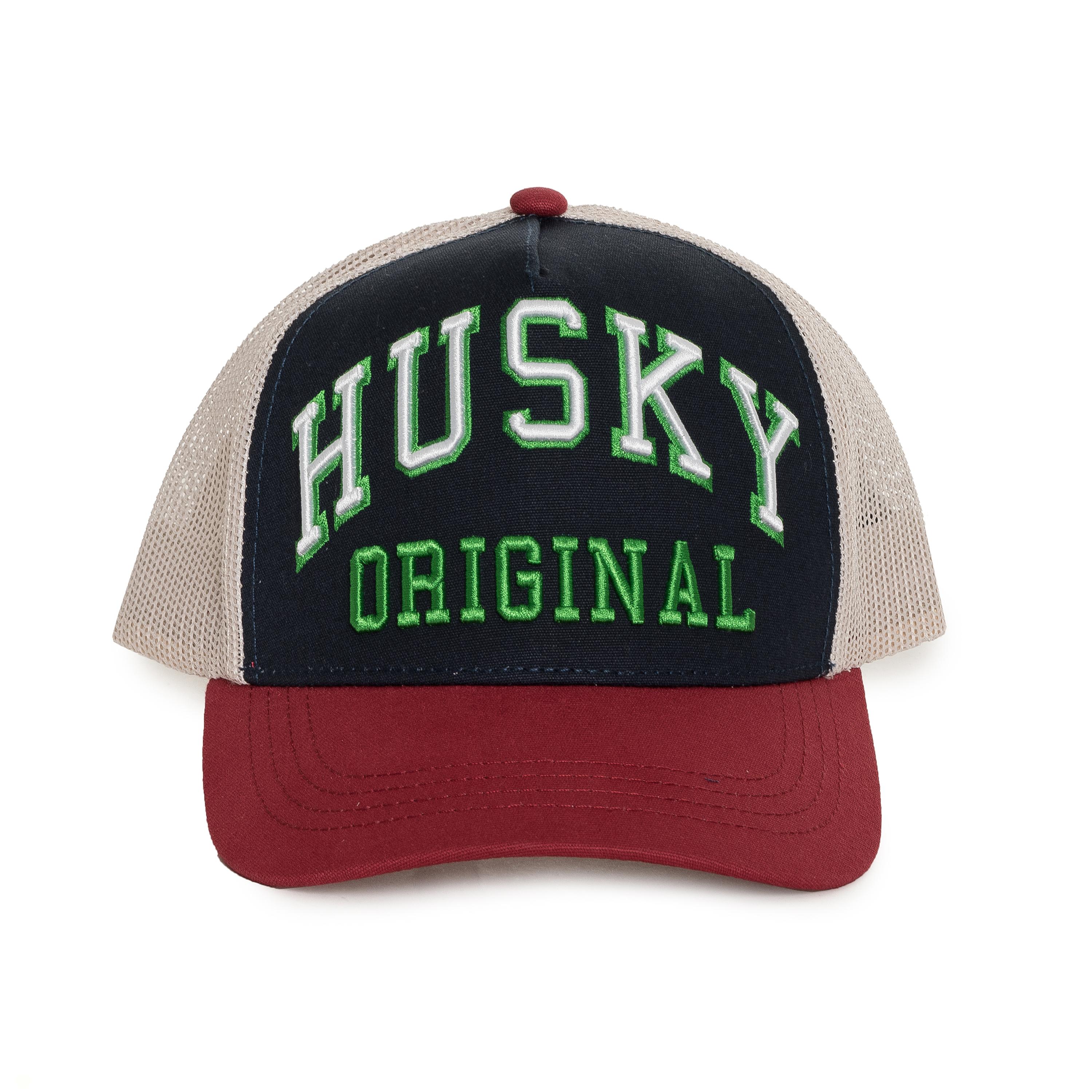 Husky Original Basecap - BORDEAUX/NAVYBLAZER/DKGRAU