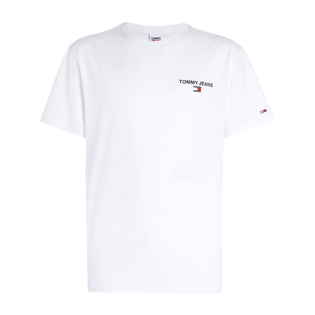 Tommy Jeans T-Shirt mit Rückenlogo und Schriftdruck - White2