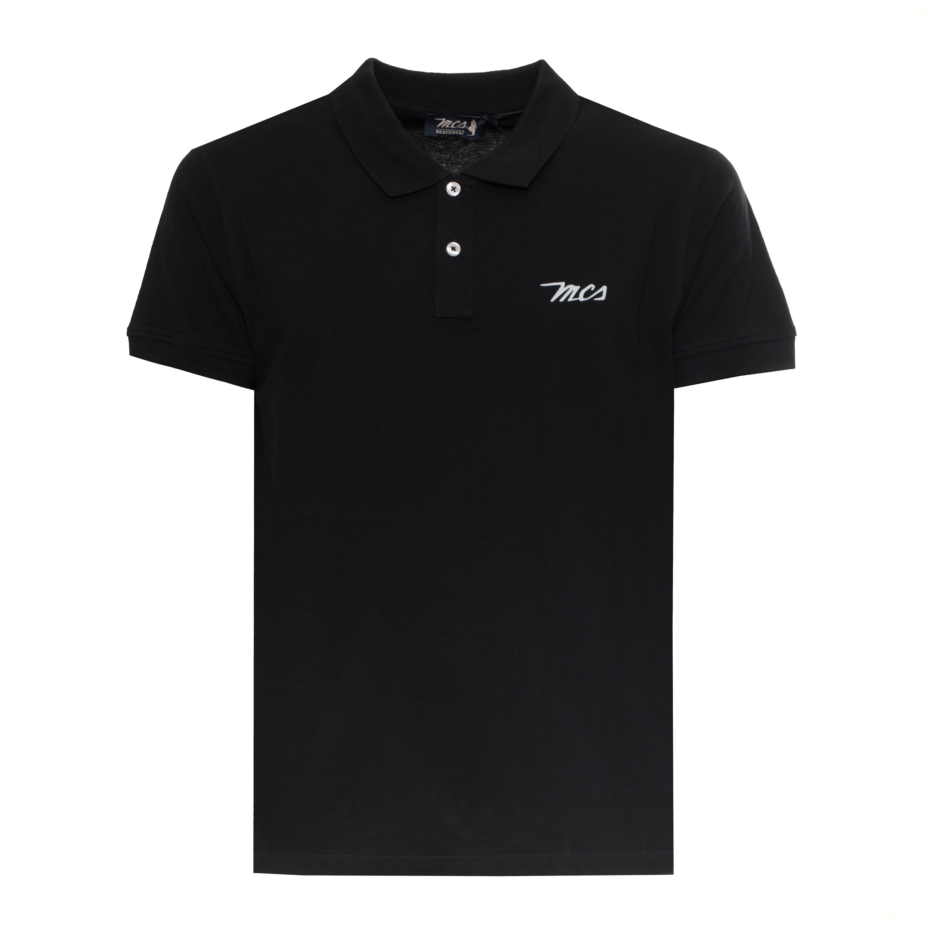 Polo T-Shirt Schwarz