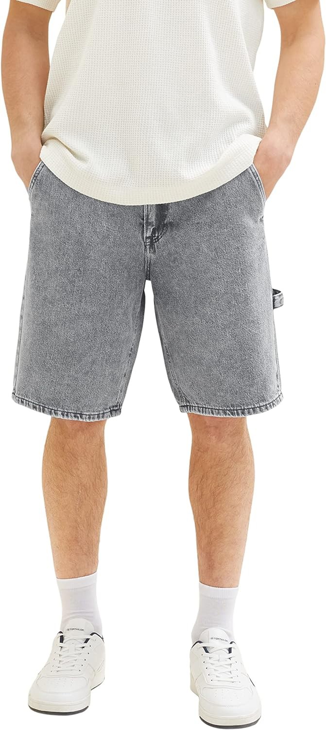 Jeans Bermuda Short Grau