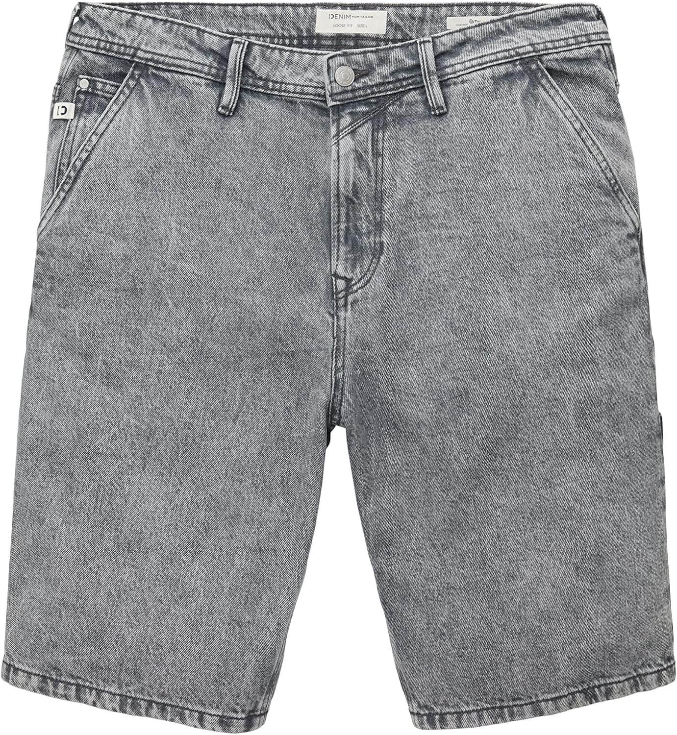 Jeans Bermuda Short Grau