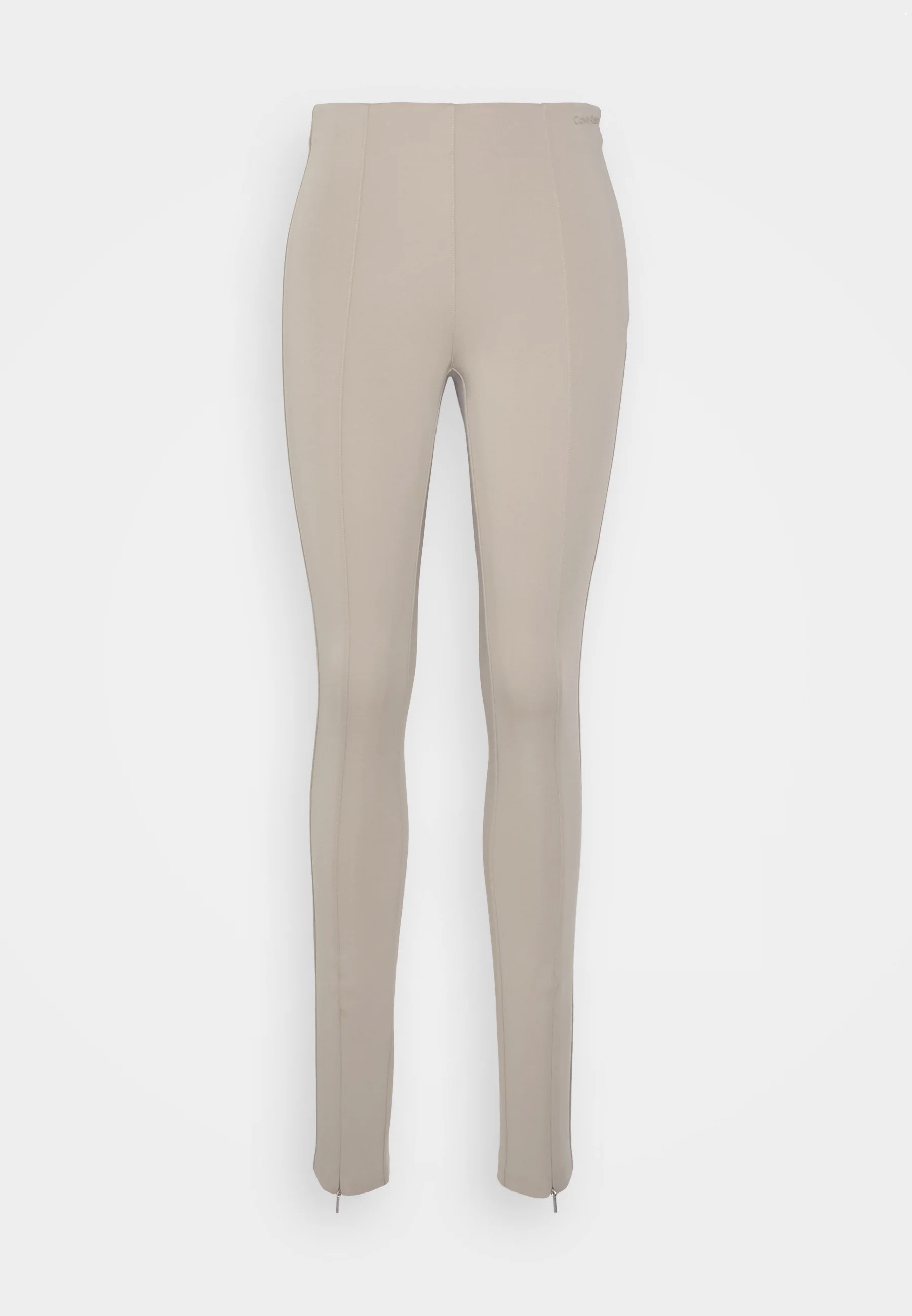 Ck Technical Split Leggings Hosen Beige 