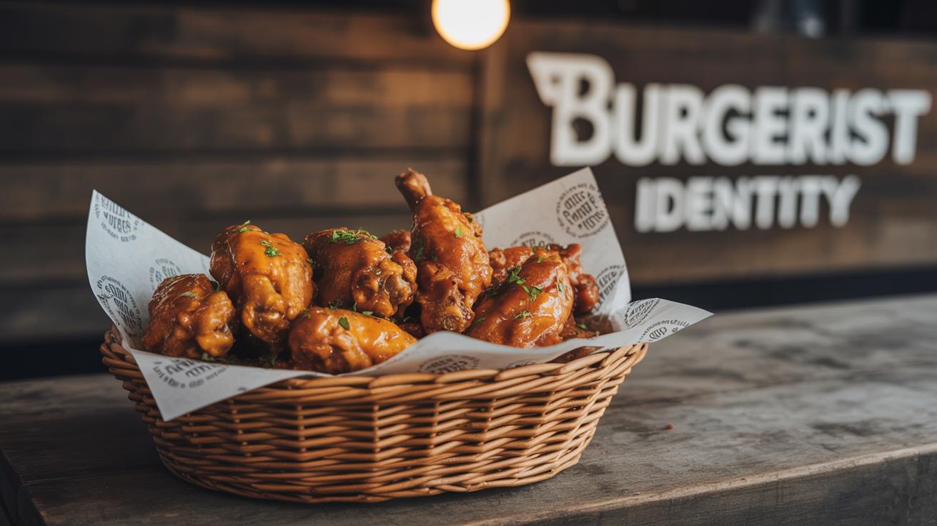 Chicken Wings mit BBQ 8 Stücks 