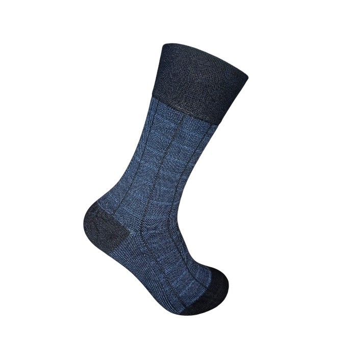 5 Paar Bambus Socken Klassische Herrensocken Gesundheitssocken für Herren 40-45
