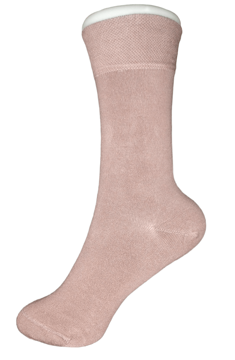 Damensocken-Bambus-Ohne Muster