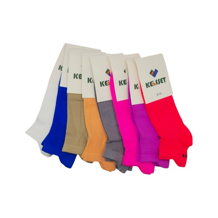 8 Paar KELSSET Sneaker Socken Damen Baumwolle Halbsocken Qualität Sport 36-40