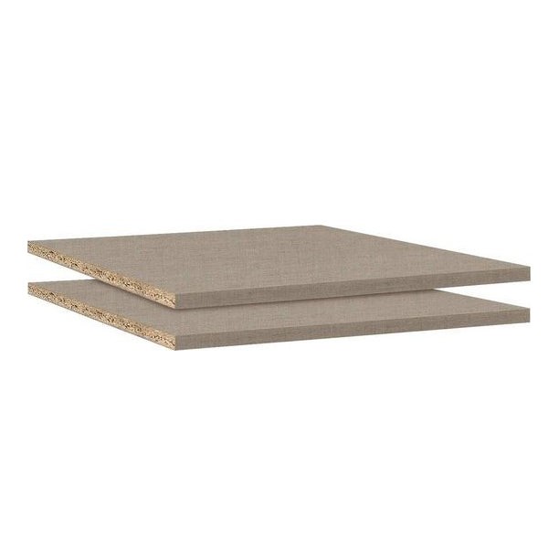 Einlegeboden Zubehör für -Drehtürenschränke 2er-Set Breite 43 cm, Tiefe 45 cm