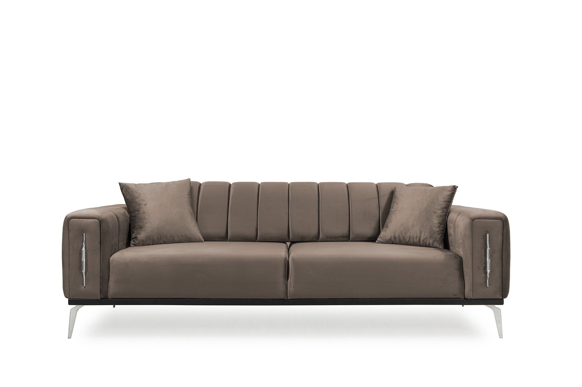 Couch 3-Sitzer IRON in verschiede Farben & Fußfarben