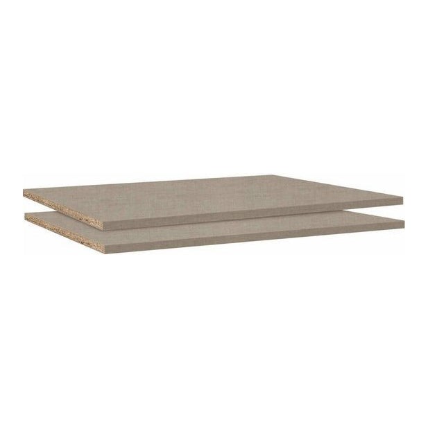Einlegeboden Zubehör für -Drehtürenschränke   2er-Set Breite 66 cm, Tiefe 45 cm