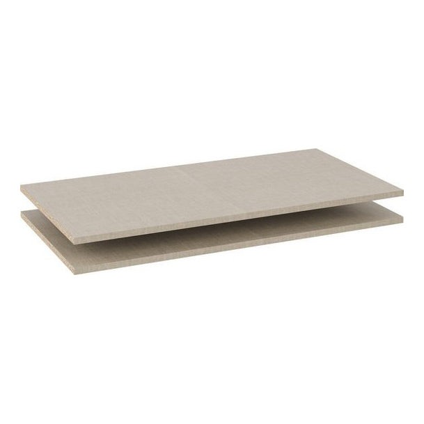Einlegeboden Zubehör für -Drehtürenschränke 2er-Set Breite 88 cm, Tiefe 45 cm
