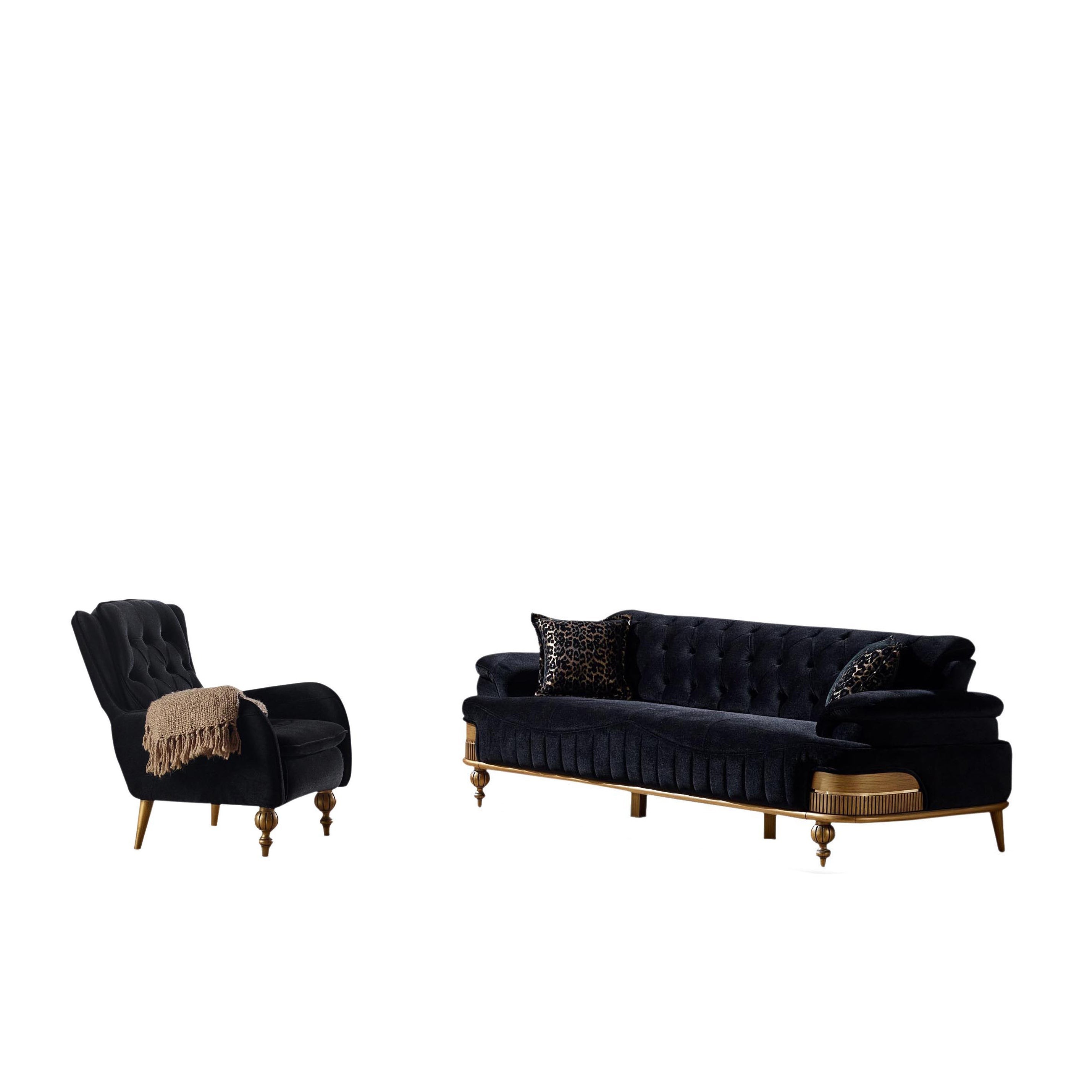Couchgarnitur Polstergarnitur BEST 3 Sitzer mit Bettfunktion