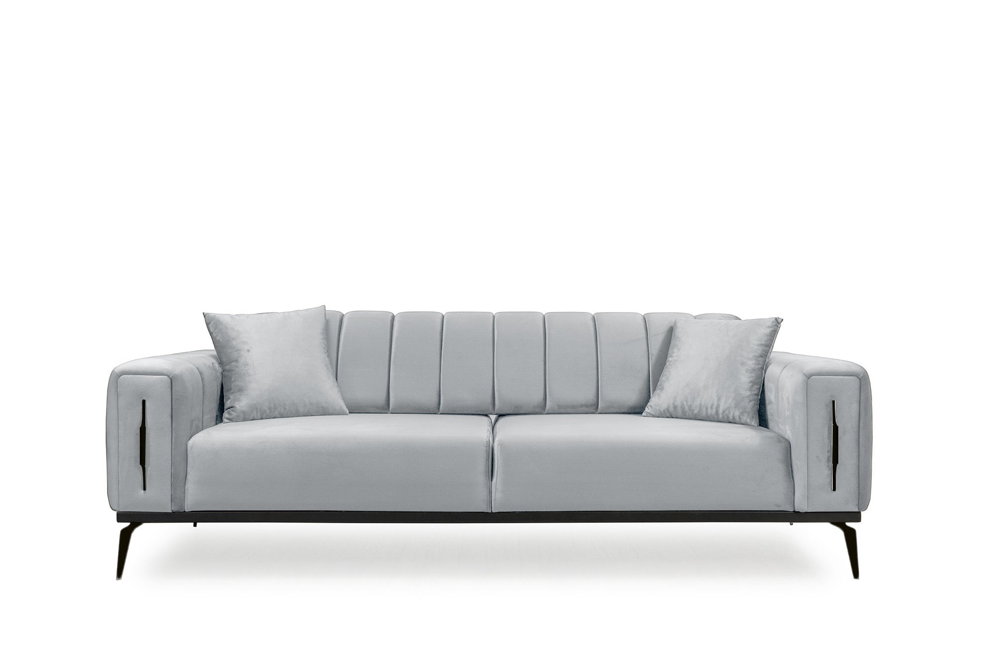 Couch 3-Sitzer IRON in verschiede Farben & Fußfarben