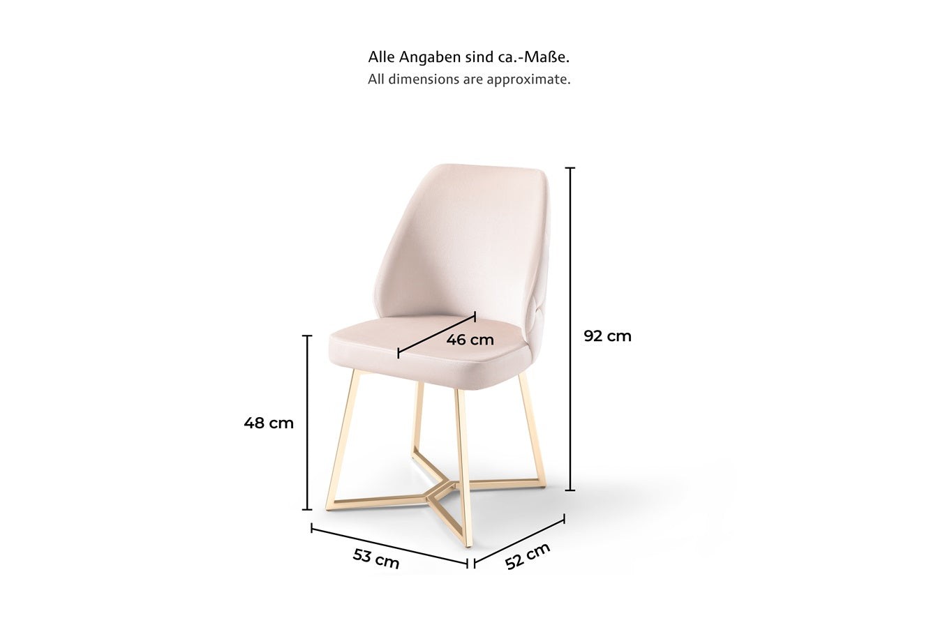 BERLİN ESSGRUPPE-SET Nussbaum Farben inkl. 6 Stühle
